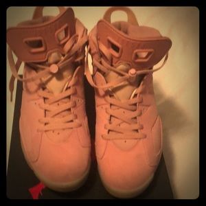 Aleali May x Air Jordan 6 Millennial Pink